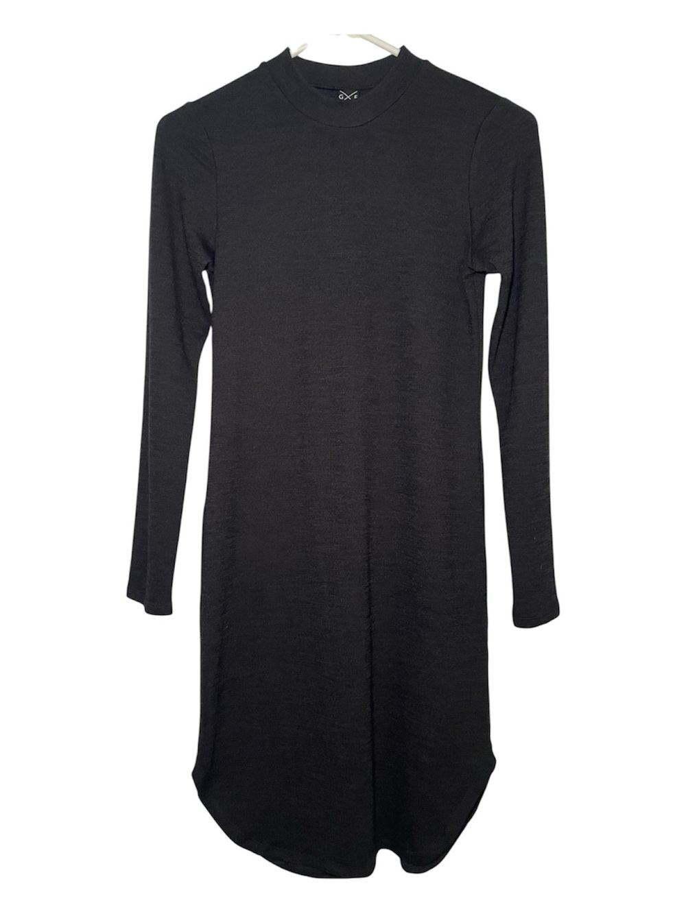 Gentle Fawn Dark Brown Long Sleeve Crewneck Midi Dress